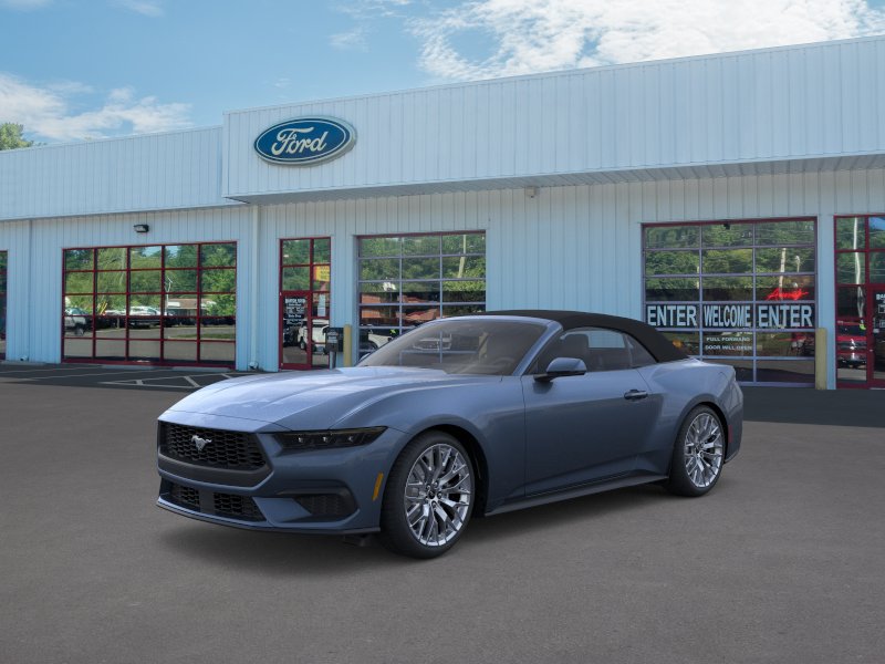Vapor Blue Metallic 2026 Ford Mustang Convertible Rear-Wheel Drive Automatic