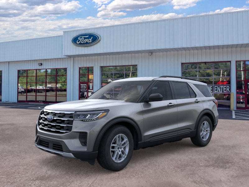 Carbonized Gray Metallic 2026 Ford Explorer SUV / Crossover Rear-Wheel Drive Automatic