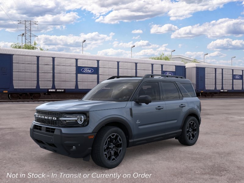 Blue (Azure Gray Metallic Tri-Coat) 2026 Ford Bronco Sport SUV / Crossover All-Wheel Drive 8-Speed Automatic