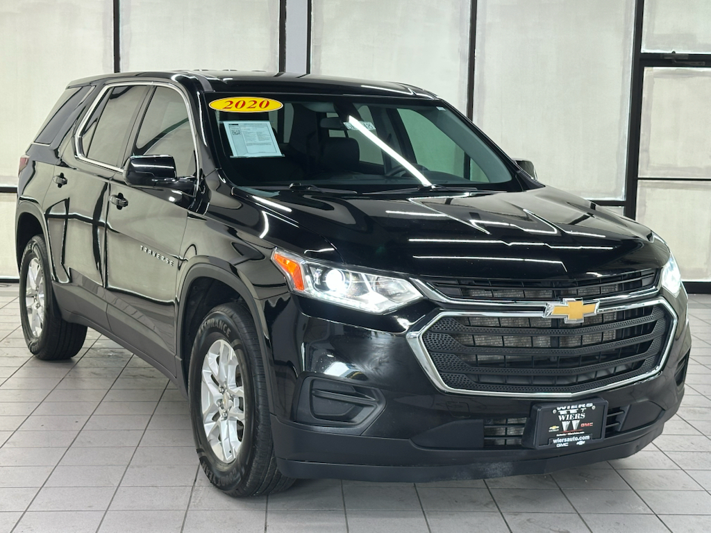 Mosaic Black Metallic 2020 Chevrolet Traverse SUV / Crossover Front-Wheel Drive 9-Speed Automatic