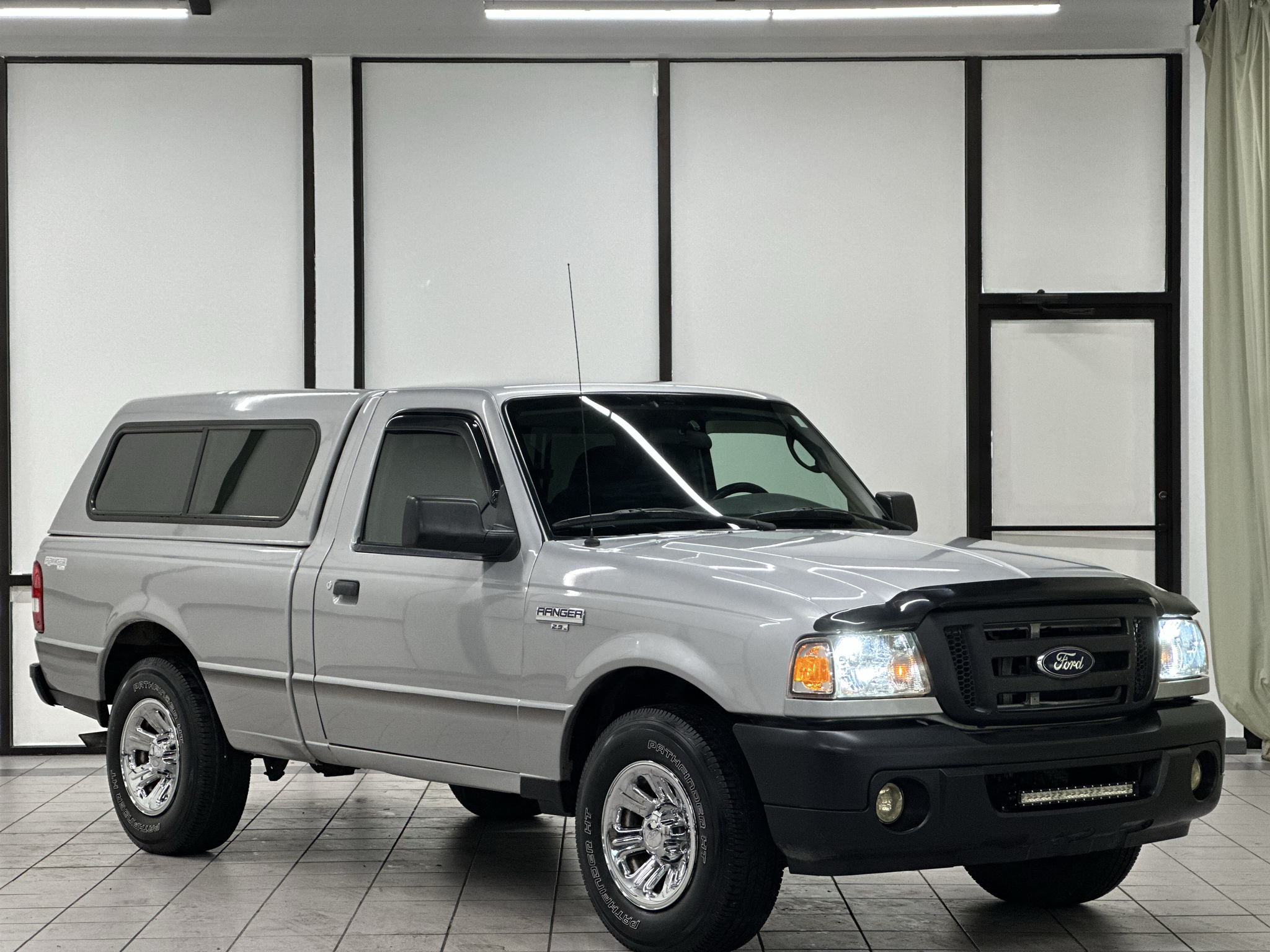 Silver Clearcoat Metallic 2008 Ford Ranger Pickup Truck 5-Speed Manual