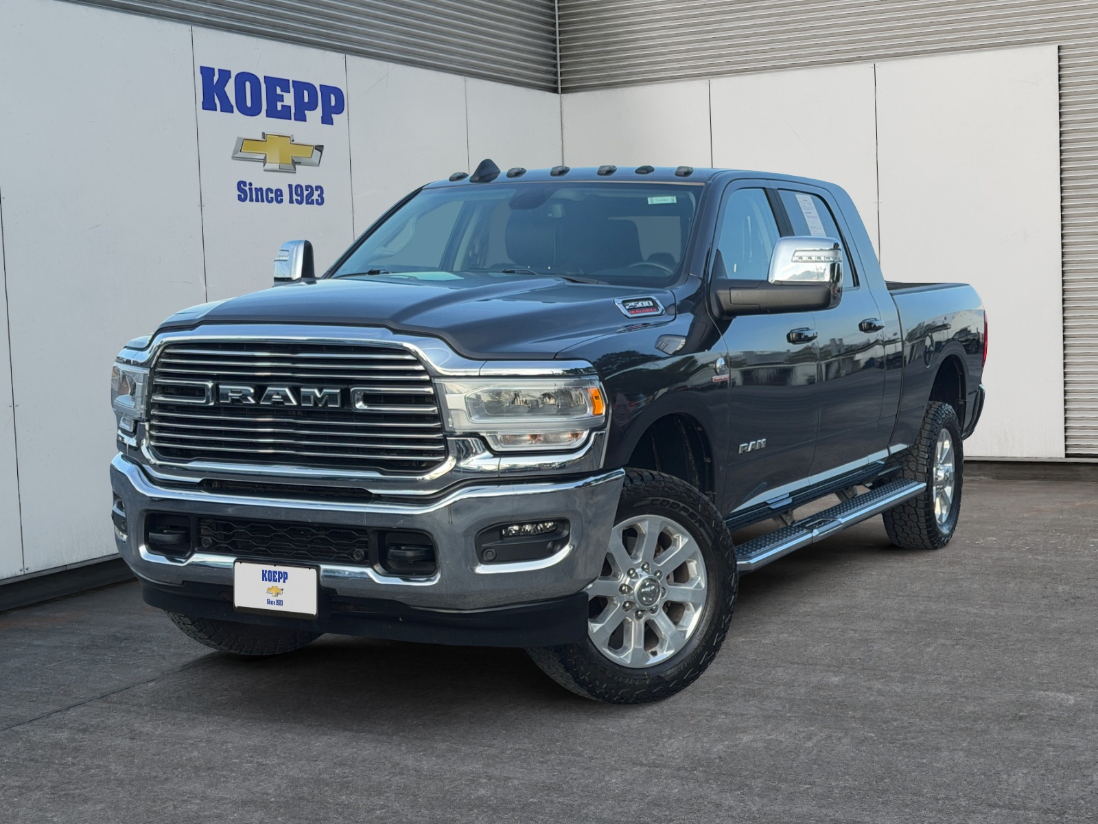 Gray (Granite Crystal Metallic Clearcoat) 2023 RAM 2500 Pickup Truck Four-Wheel Drive 6-Speed Automatic
