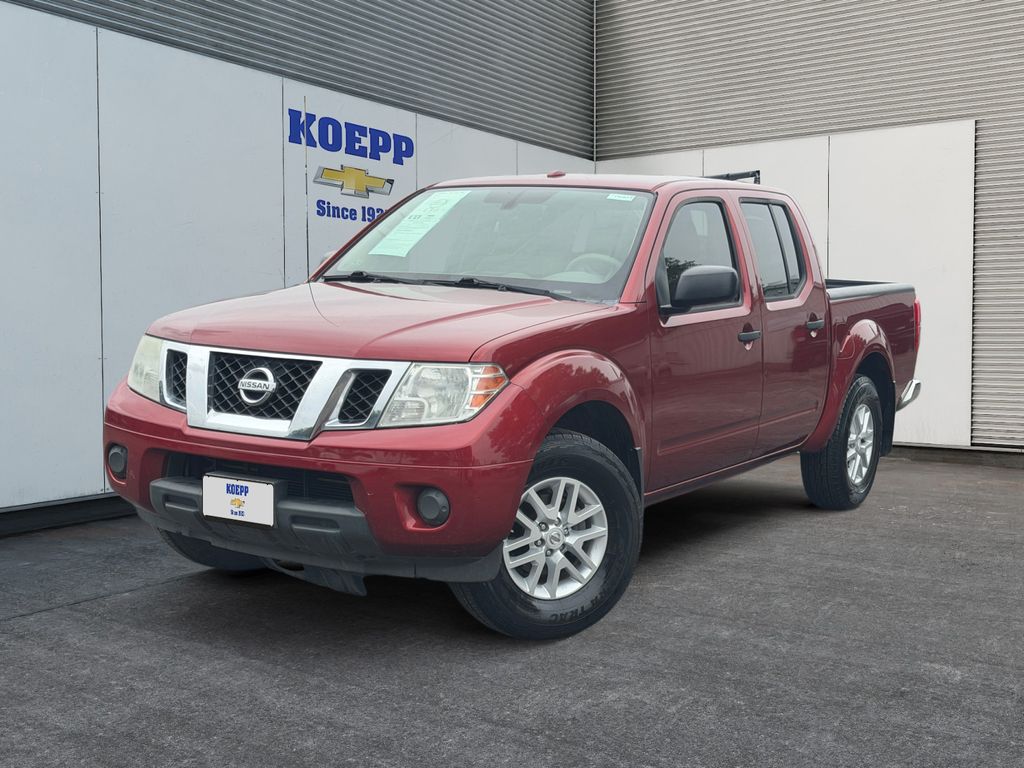 Cayenne Red 2018 Nissan Frontier Pickup Truck 4X2 5-Speed Automatic