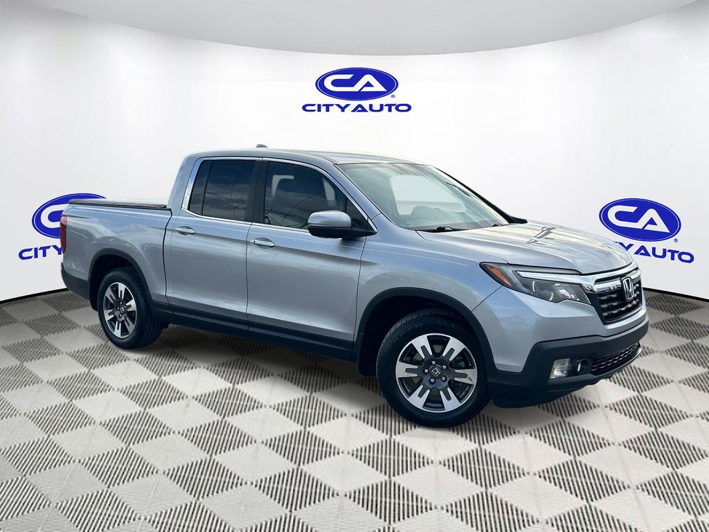 Lunar Silver Metallic 2018 Honda Ridgeline RTL Pickup Truck Front-Wheel Drive 6-Speed Automatic