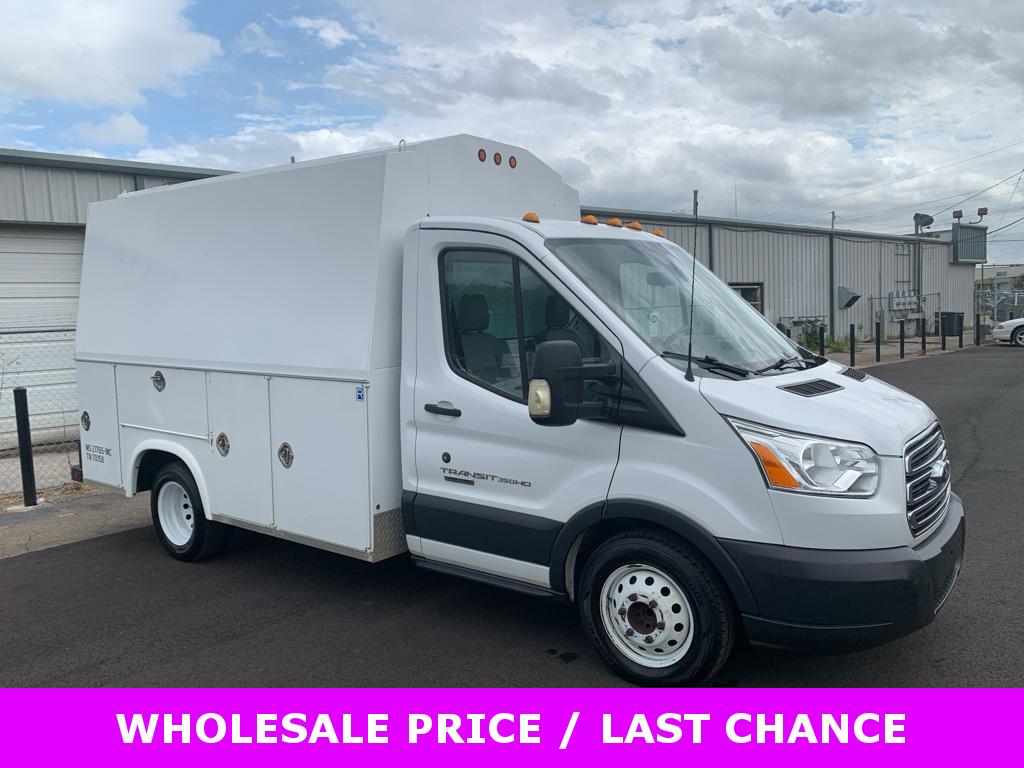 Oxford White 2018 Ford Transit Chassis Van Rear-Wheel Drive 6-Speed Automatic