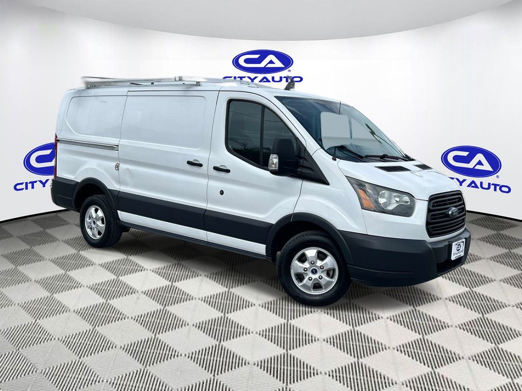 OXFORD WHITE 2017 Ford Transit Cargo 250 3dr SWB Low Roof Cargo Van with Sliding Passenger Side Door Van Rear-Wheel Drive 6-Speed Automatic