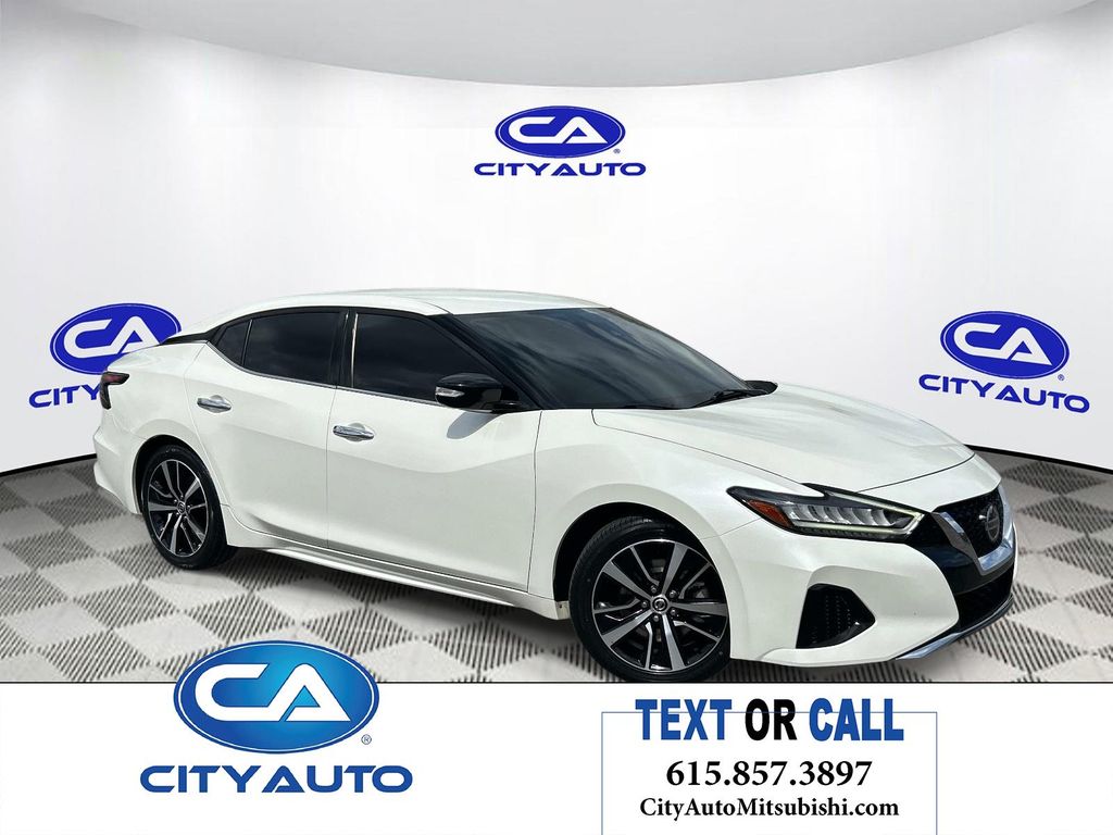 Pearl White Tricoat 2022 Nissan Maxima SV FWD Sedan Front-Wheel Drive Continuously Variable Transmission