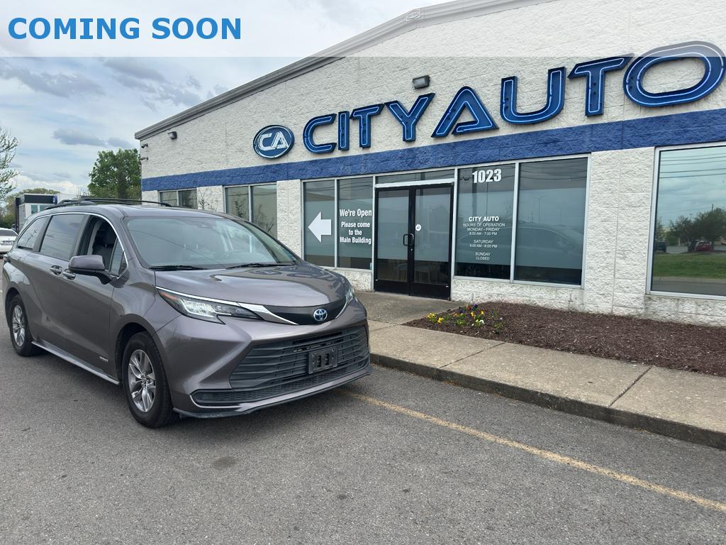 Predawn Gray Mica 2021 Toyota Sienna LE 8-Passenger FWD Minivan Front-Wheel Drive Continuously Variable Transmission