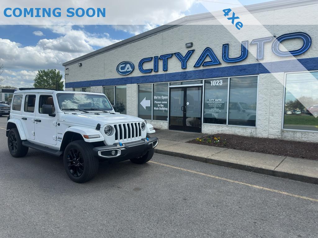Bright White Clearcoat 2022 Jeep Wrangler 4xe Sahara 4WD SUV / Crossover Four-Wheel Drive 8-Speed Automatic