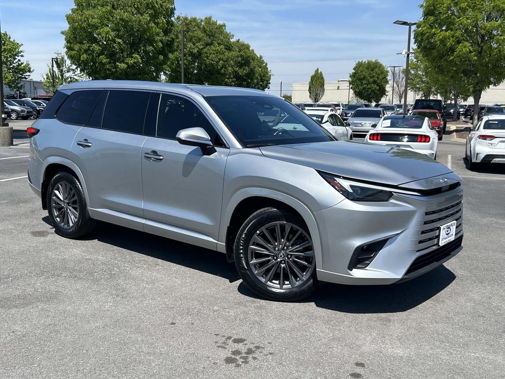 Celestial Silver Metallic 2024 Lexus TX 350 FWD SUV / Crossover Front-Wheel Drive 8-Speed Automatic