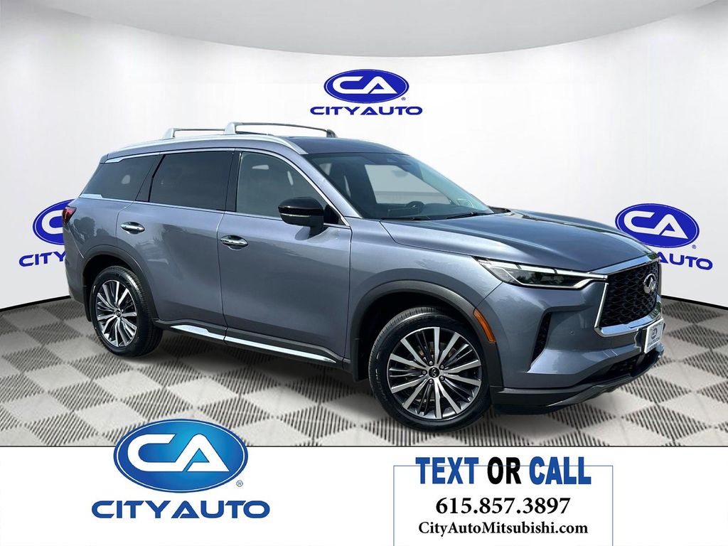 Moonbow Blue 2023 INFINITI QX60 SUV / Crossover All-Wheel Drive 9-Speed Automatic