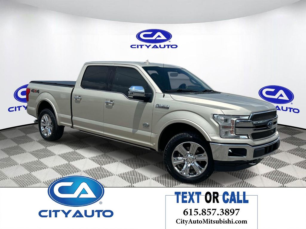 WHITE GOLD 2018 Ford F-150 Pickup Truck Four-Wheel Drive Automatic
