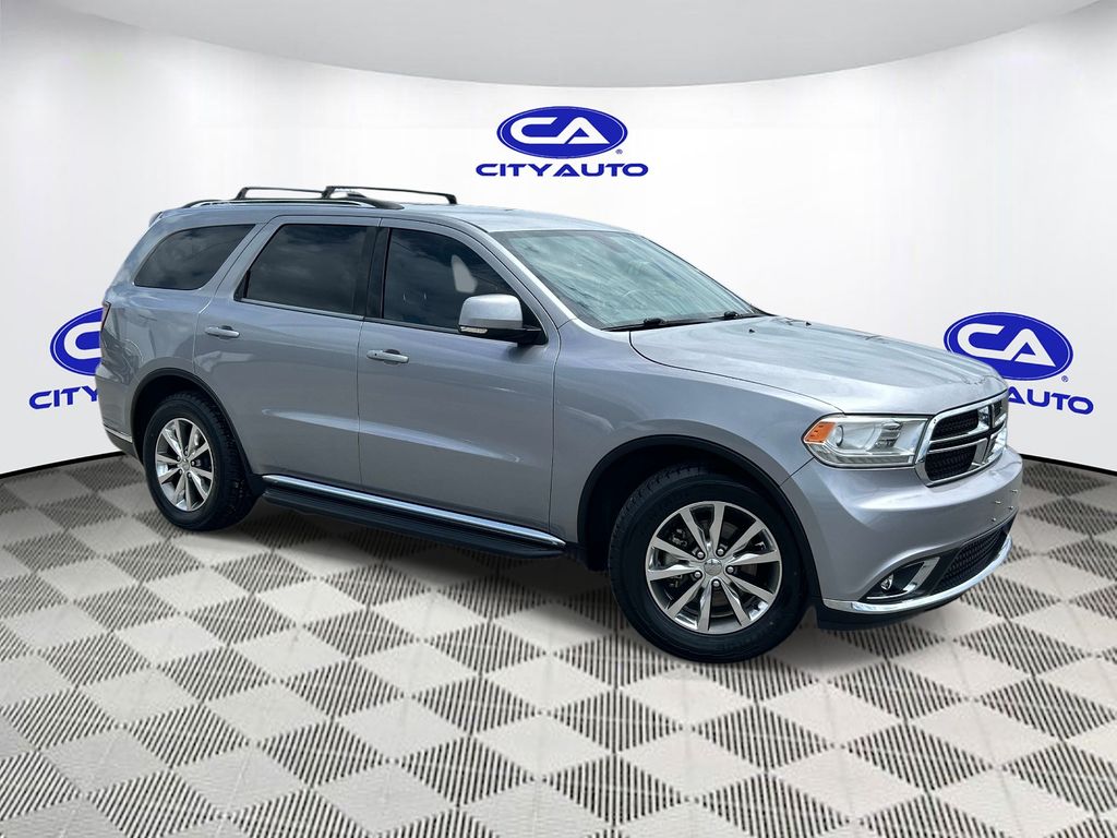 Billet Silver Metallic Clearcoat 2015 Dodge Durango SUV / Crossover Rear-Wheel Drive 8-Speed Automatic