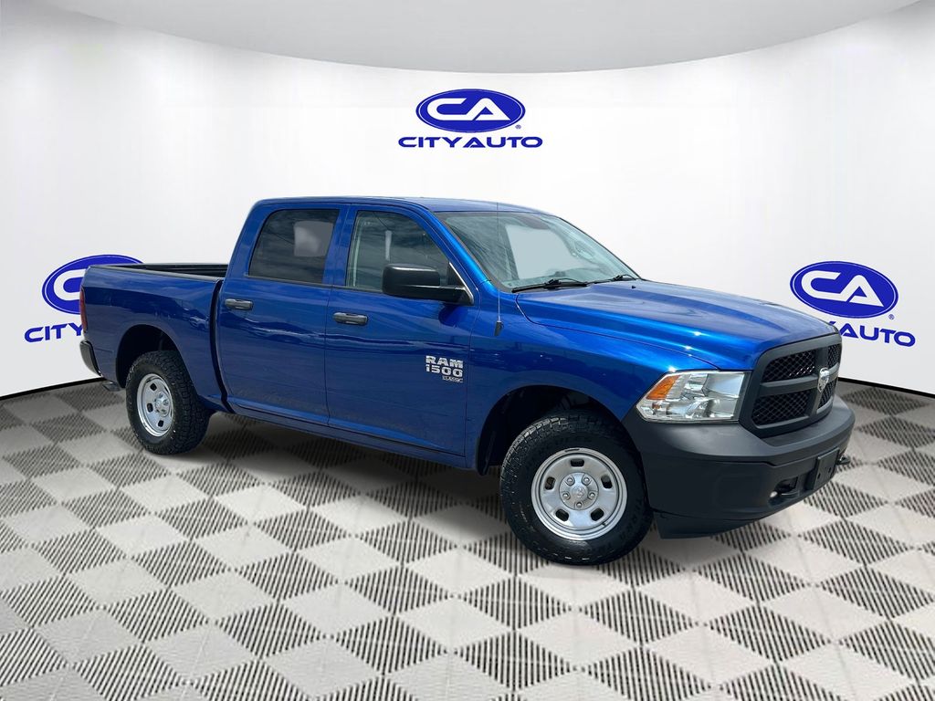 Blue Streak Pearlcoat 2019 RAM 1500 Pickup Truck Four-Wheel Drive 8-Speed Automatic