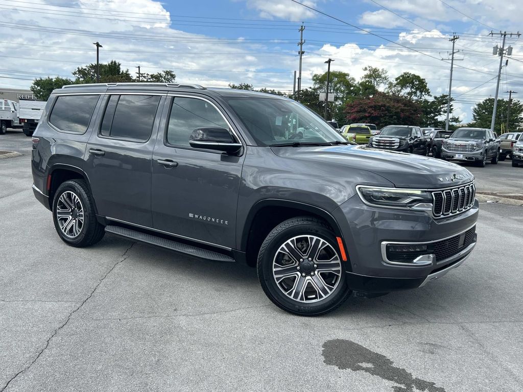Baltic Gray Metallic Clearcoat 2024 Jeep Wagoneer SUV / Crossover 4X2 8-Speed Automatic
