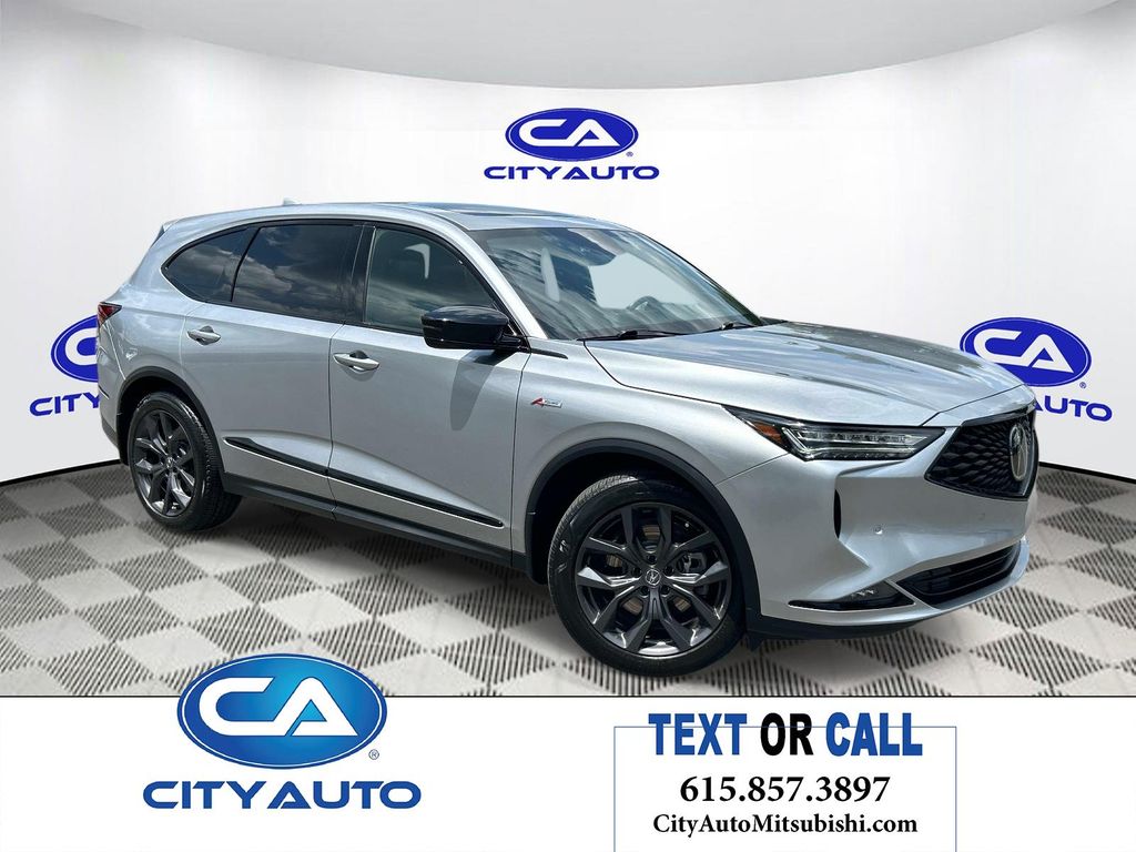 Lunar Silver Metallic 2023 Acura MDX SUV / Crossover All-Wheel Drive Automatic