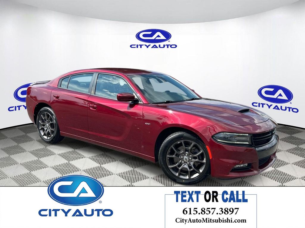 Octane Red Pearlcoat 2018 Dodge Charger Sedan All-Wheel Drive 8-Speed Automatic