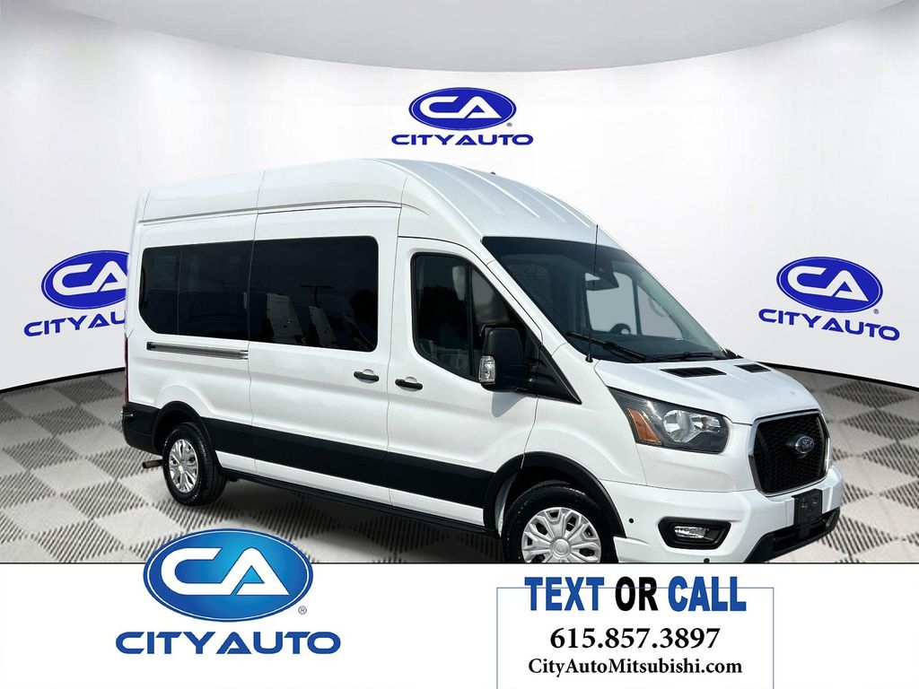 Oxford White 2024 Ford Transit Passenger Van Rear-Wheel Drive Automatic