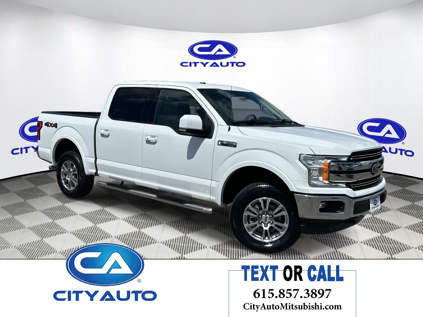 Oxford White 2018 Ford F-150 Pickup Truck Four-Wheel Drive Automatic