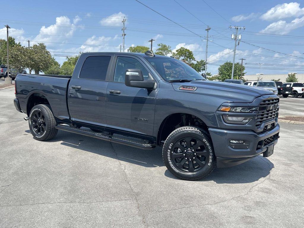 Forged Blue Metallic 2025 RAM 2500 Pickup Truck Four-Wheel Drive 8-Speed Automatic
