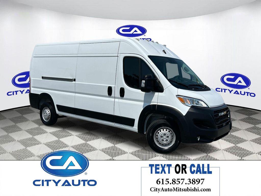 Bright White Clearcoat 2025 RAM ProMaster Van Front-Wheel Drive 9-Speed Automatic
