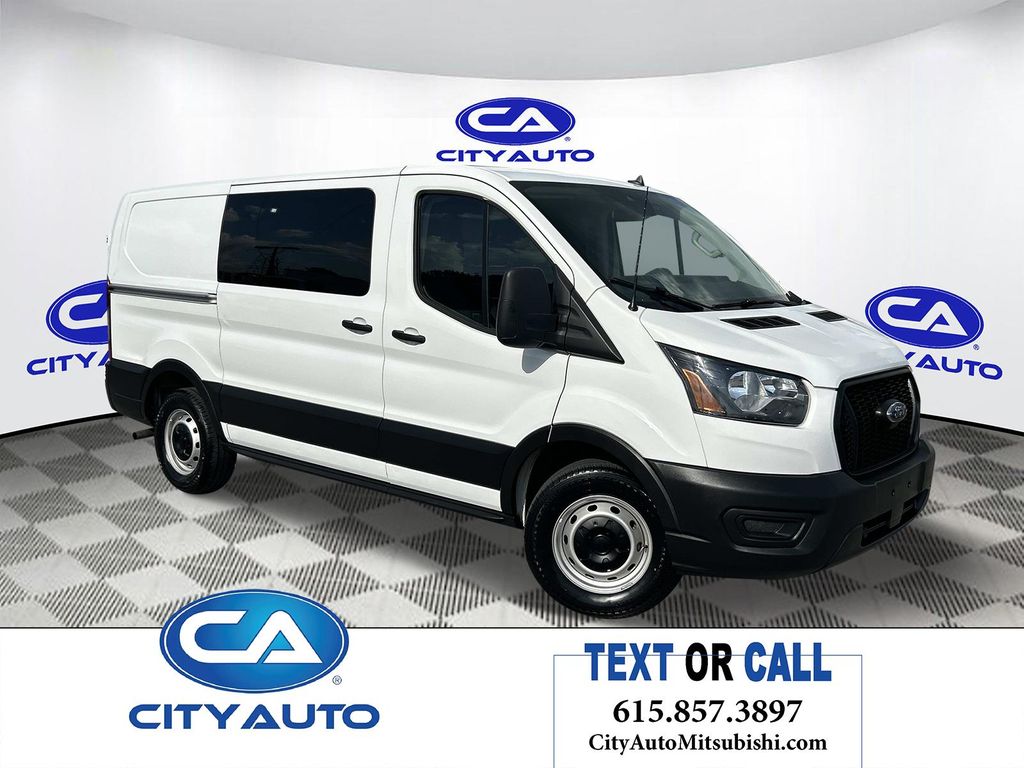 Oxford White 2024 Ford Transit Cargo Van Rear-Wheel Drive Automatic