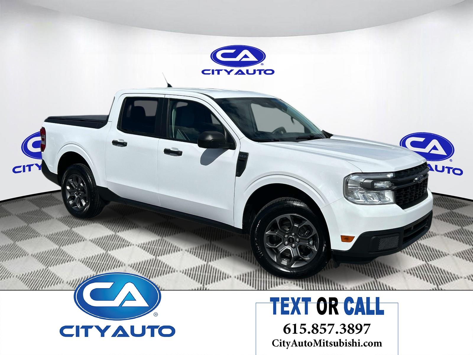 Oxford White 2022 Ford Maverick Pickup Truck All-Wheel Drive 8-Speed Automatic