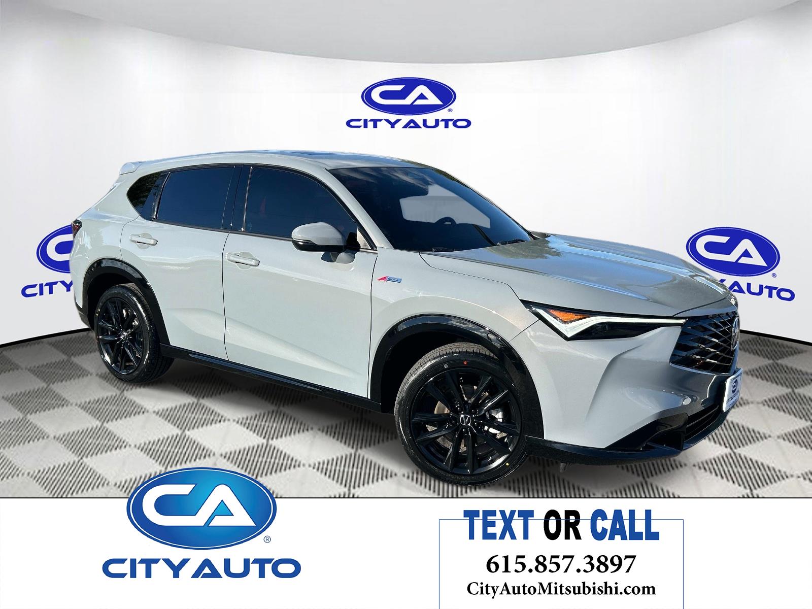 Gray 2025 Acura ADX SUV / Crossover Front-Wheel Drive Continuously Variable Transmission