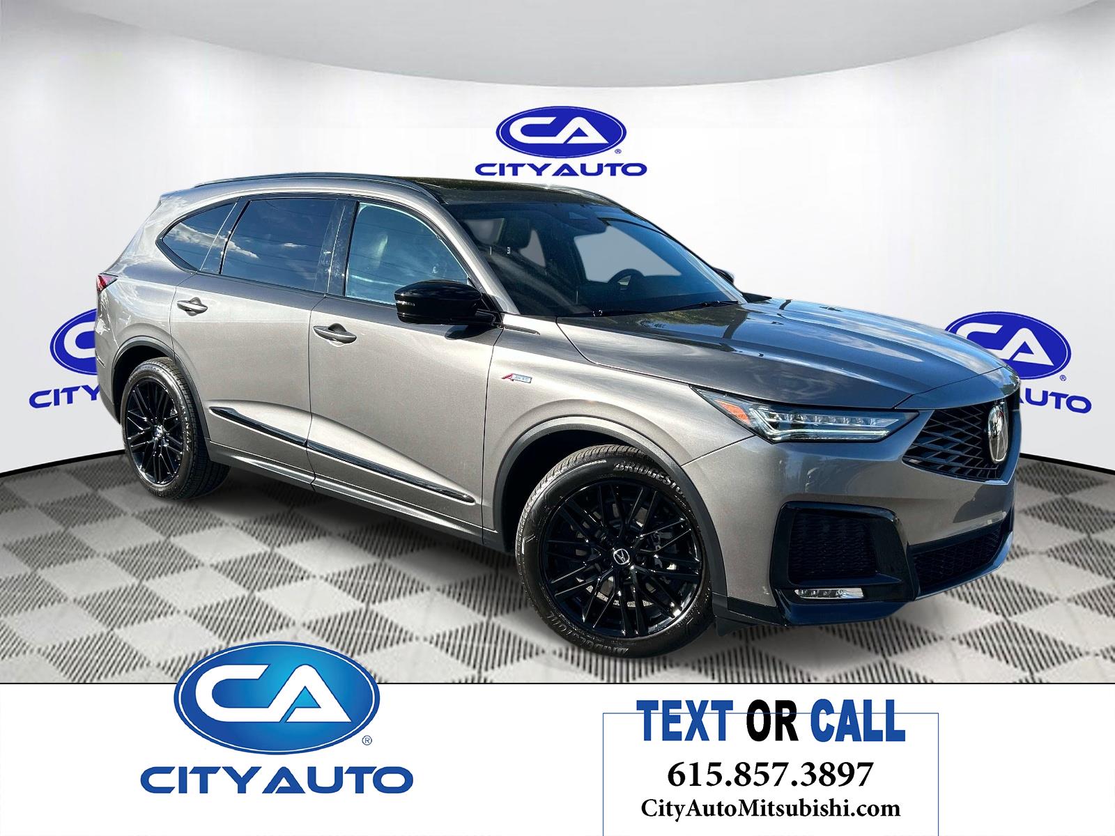Gray 2025 Acura MDX SUV / Crossover All-Wheel Drive Automatic