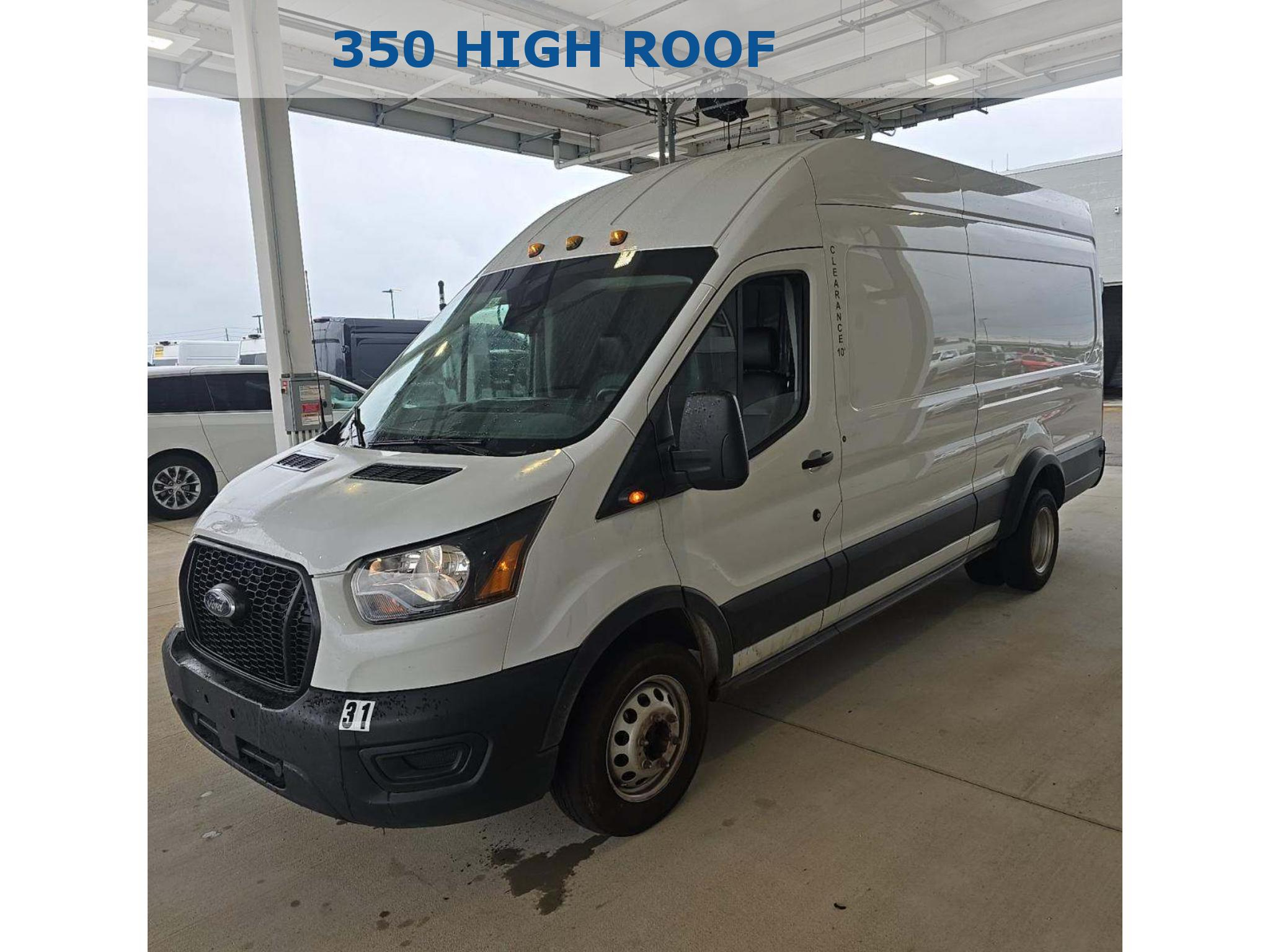 2024 Ford Transit Cargo 350 HD 9950 GVWR High Roof Extended LB DRW RWD