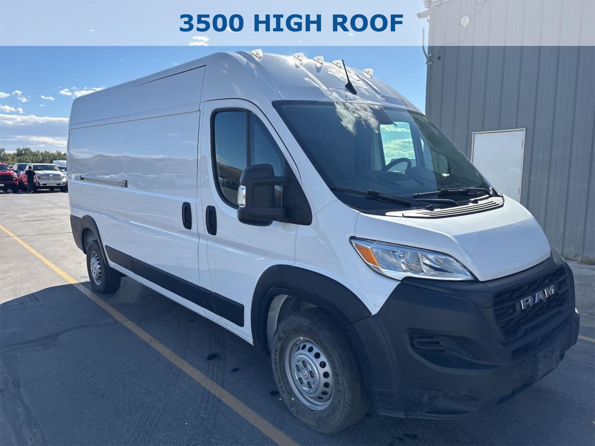 2024 RAM ProMaster 3500 Tradesman 159 High Roof Cargo Van without Passenger Seat FWD