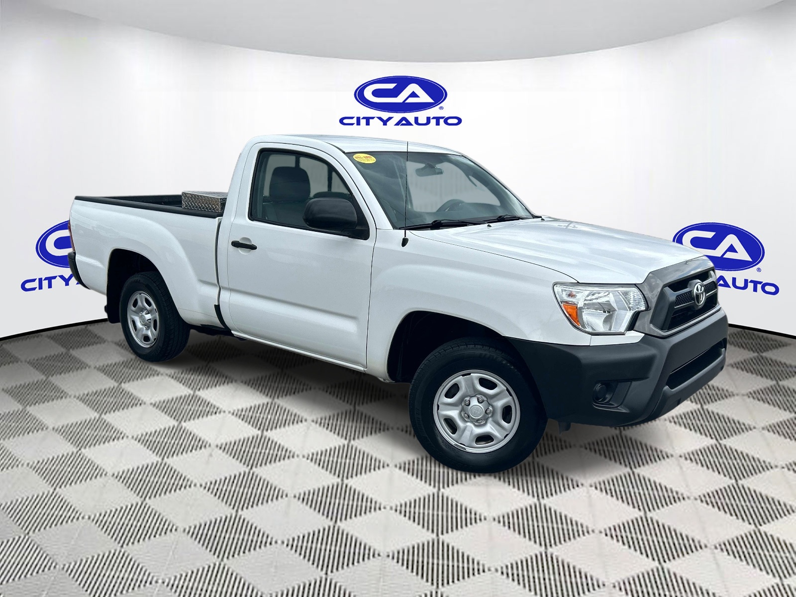 Super White 2013 Toyota Tacoma Pickup Truck 4X2 5-Speed Manual