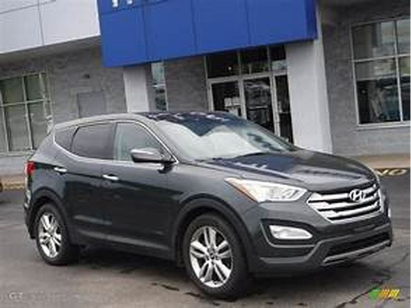 Marlin Blue 2013 Hyundai Santa Fe Sport 2.4L FWD SUV / Crossover Front-Wheel Drive 6-Speed Automatic