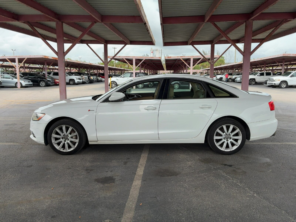 Ibis White 2013 Audi A6 3.0T quattro Premium Plus Sedan AWD Sedan All-Wheel Drive 8-Speed Automatic