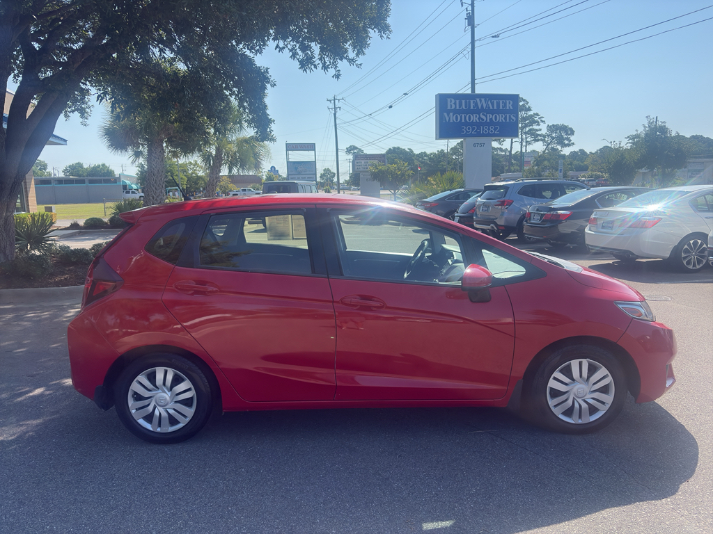 Milano Red 2016 Honda Fit Hatchback Front-Wheel Drive Continuously Variable Transmission