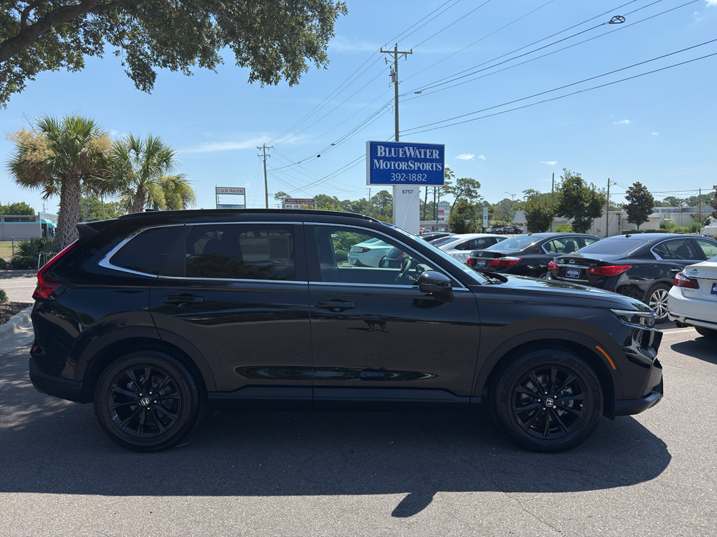 Crystal Black Pearl 2023 Honda CR-V Hybrid SUV / Crossover Front-Wheel Drive Continuously Variable Transmission