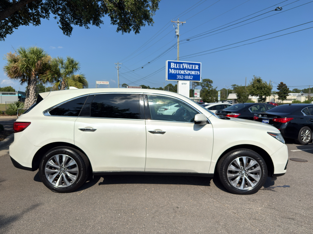 White Diamond Pearl 2016 Acura MDX SUV / Crossover All-Wheel Drive 9-Speed Automatic