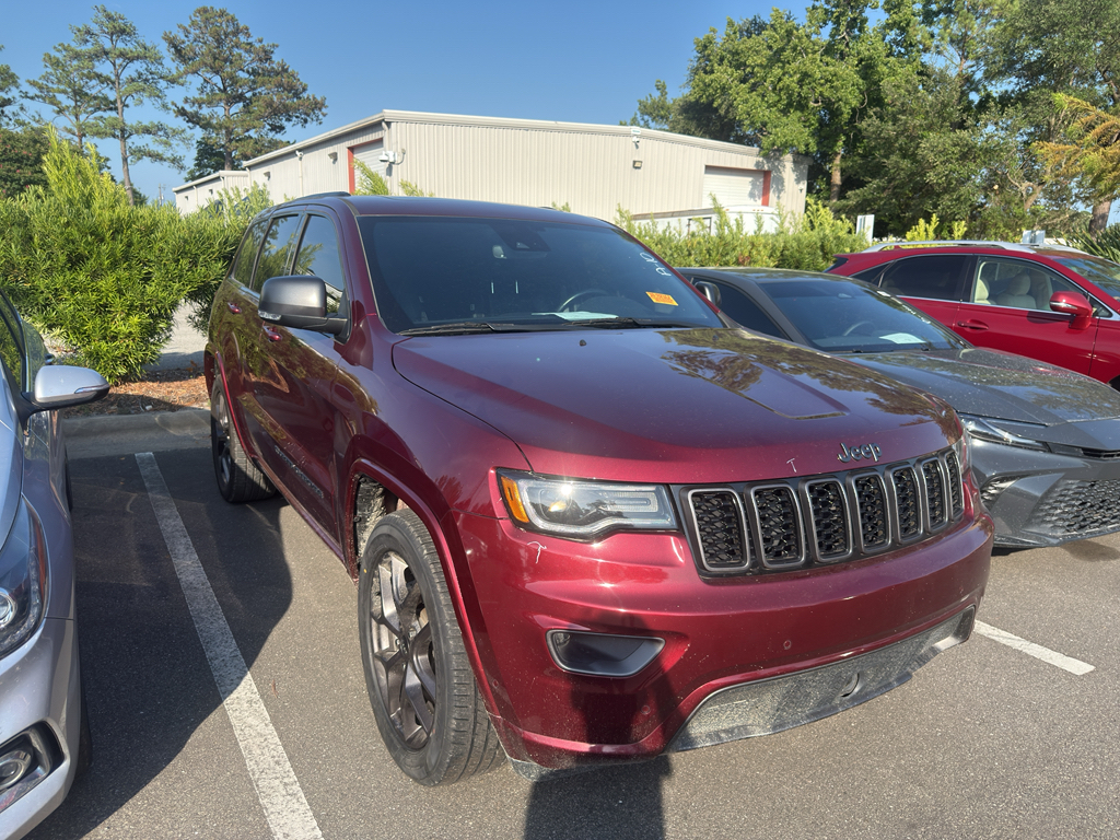 Velvet Red Pearlcoat 2021 Jeep Grand Cherokee SUV / Crossover 4X2 8-Speed Automatic