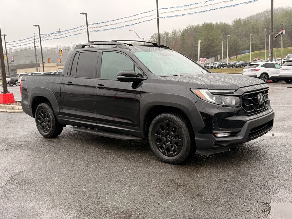 Crystal Black Pearl 2023 Honda Ridgeline Black Edition AWD Pickup Truck All-Wheel Drive 9-Speed Automatic