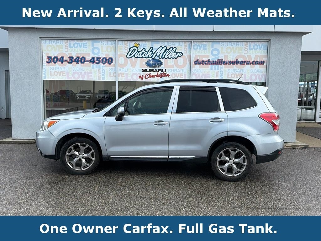 Ice Silver Metallic 2015 Subaru Forester SUV / Crossover All-Wheel Drive 6-Speed CVT