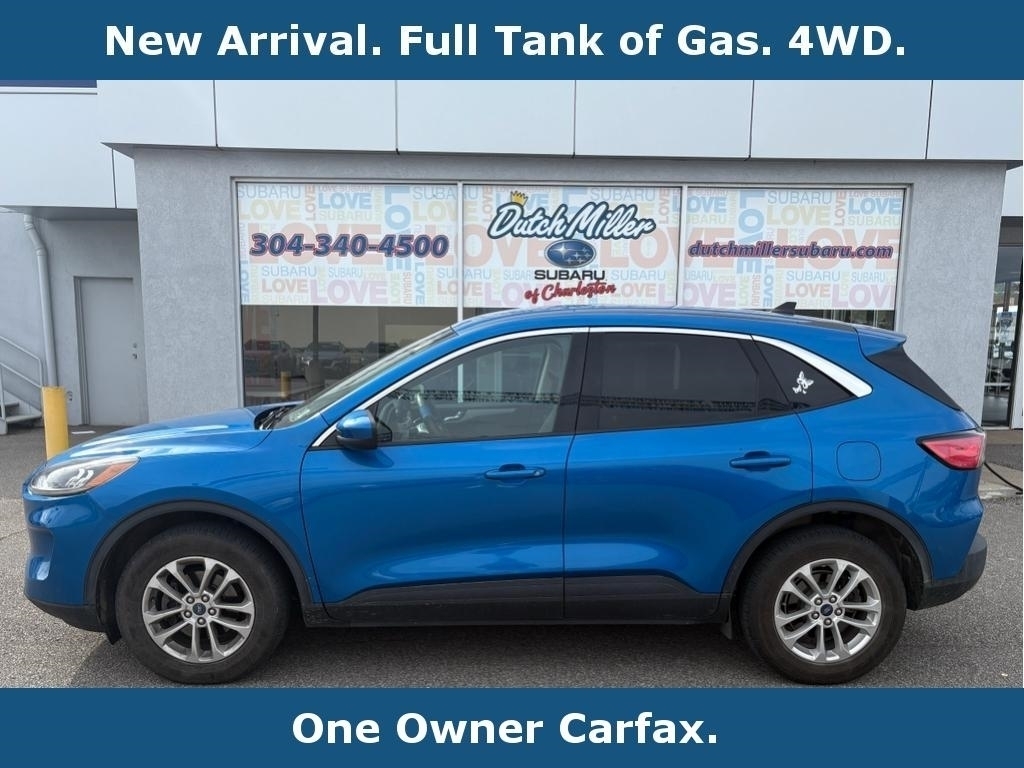 Velocity Blue Metallic 2021 Ford Escape SE AWD SUV / Crossover All-Wheel Drive 8-Speed Automatic