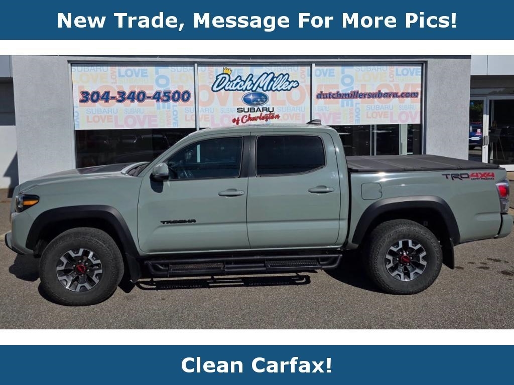 Lunar Rock 2023 Toyota Tacoma TRD Off Road Double Cab 4WD Pickup Truck Four-Wheel Drive 6-Speed Automatic