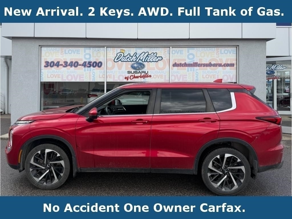 Red Diamond 2022 Mitsubishi Outlander ES S-AWC SUV / Crossover All-Wheel Drive Continuously Variable Transmission