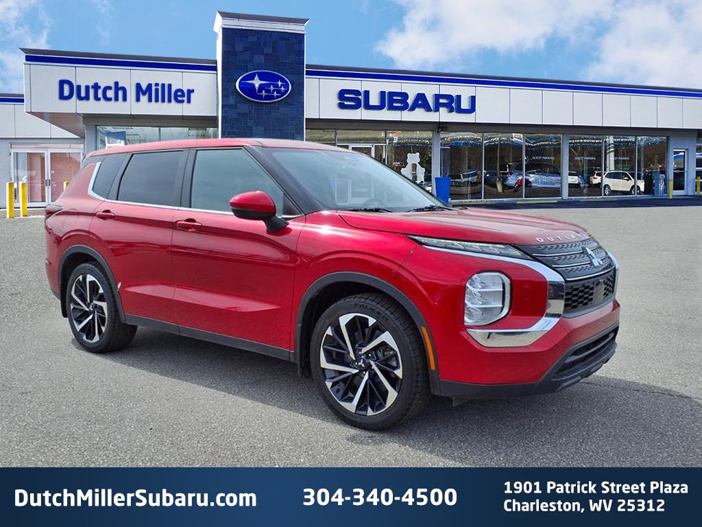 Red Diamond 2022 Mitsubishi Outlander ES S-AWC SUV / Crossover All-Wheel Drive Continuously Variable Transmission