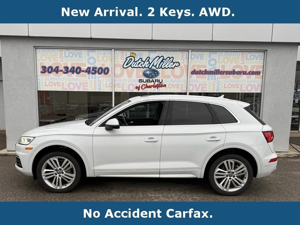 Glacier White Metallic 2019 Audi Q5 quattro Premium Plus 45 TFSI SUV / Crossover All-Wheel Drive 7-Speed Automatic