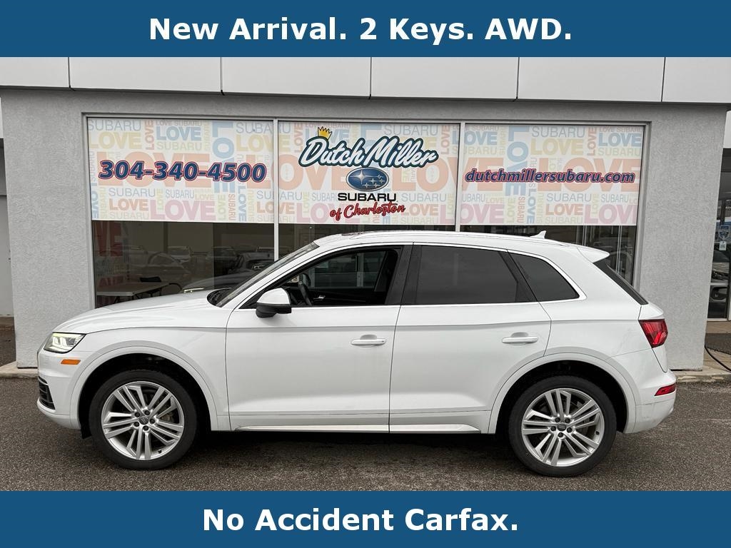 Glacier White Metallic 2019 Audi Q5 quattro Premium Plus 45 TFSI SUV / Crossover All-Wheel Drive 7-Speed Automatic