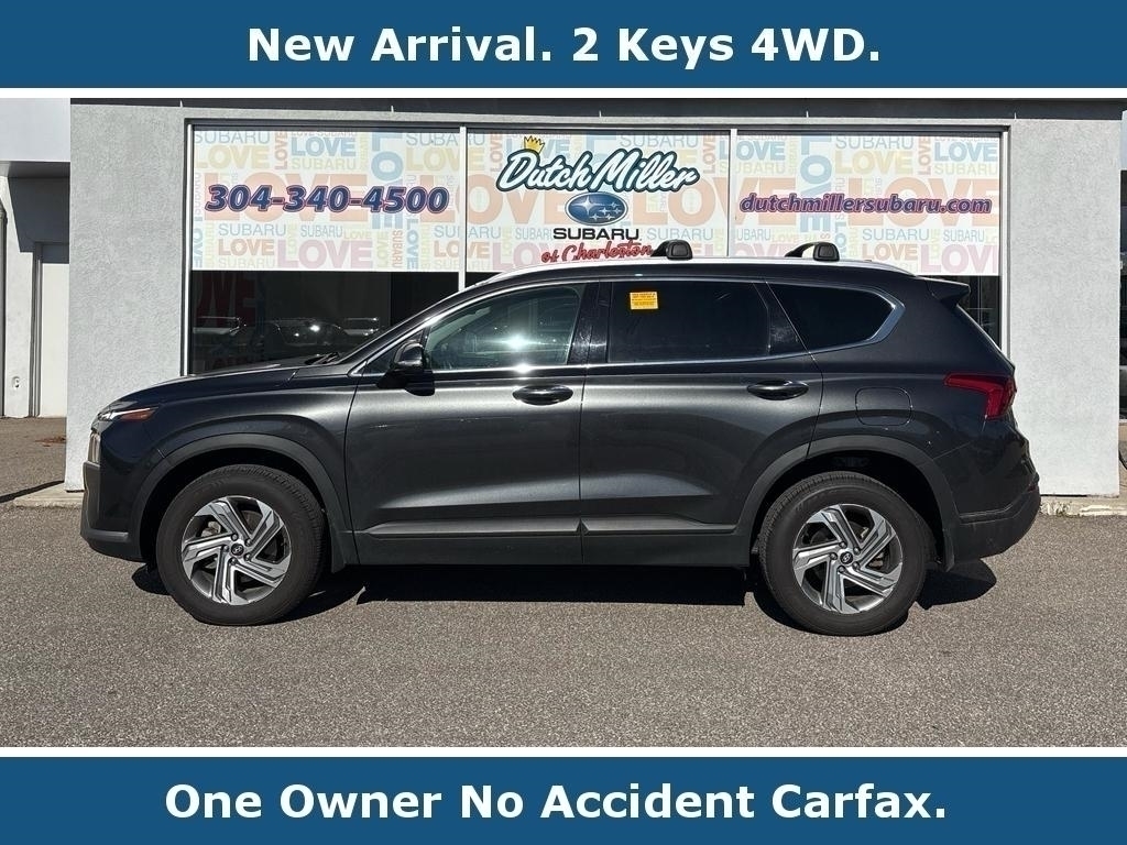 Portofino Gray 2023 Hyundai Santa Fe SEL AWD SUV / Crossover All-Wheel Drive 8-Speed Automatic