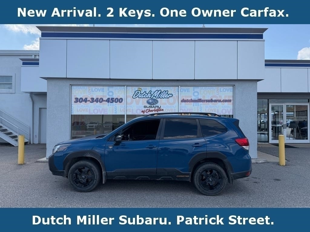 Geyser Blue 2023 Subaru Forester SUV / Crossover All-Wheel Drive 8-Speed CVT