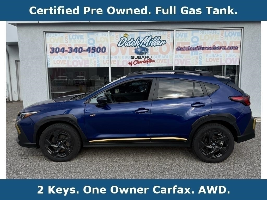 Sapphire Blue Pearl 2024 Subaru Crosstrek SUV / Crossover All-Wheel Drive 8-Speed CVT
