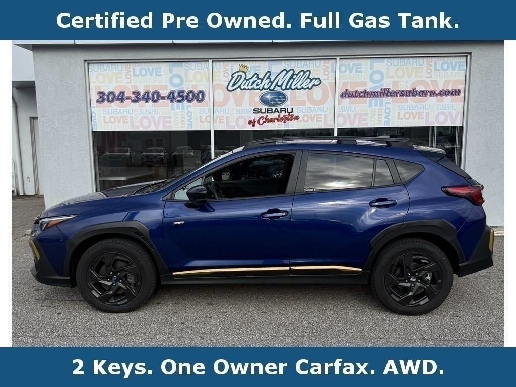 Sapphire Blue Pearl 2024 Subaru Crosstrek SUV / Crossover All-Wheel Drive 8-Speed CVT